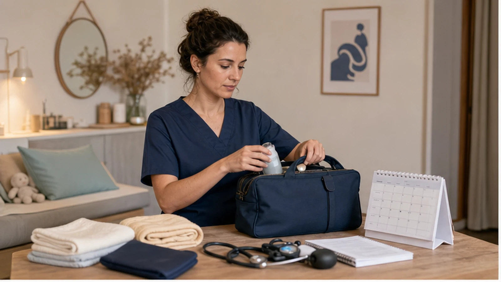 Prévoyance de la sage-femme libérale : grossesse, arrêt de travail et remplacement